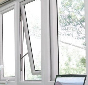 Cửa sổ nhôm kính mở hất (lật) 4